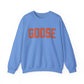 Goose Zip Code Orange & Green Unisex Heavy Blend™ Crewneck Sweatshirt