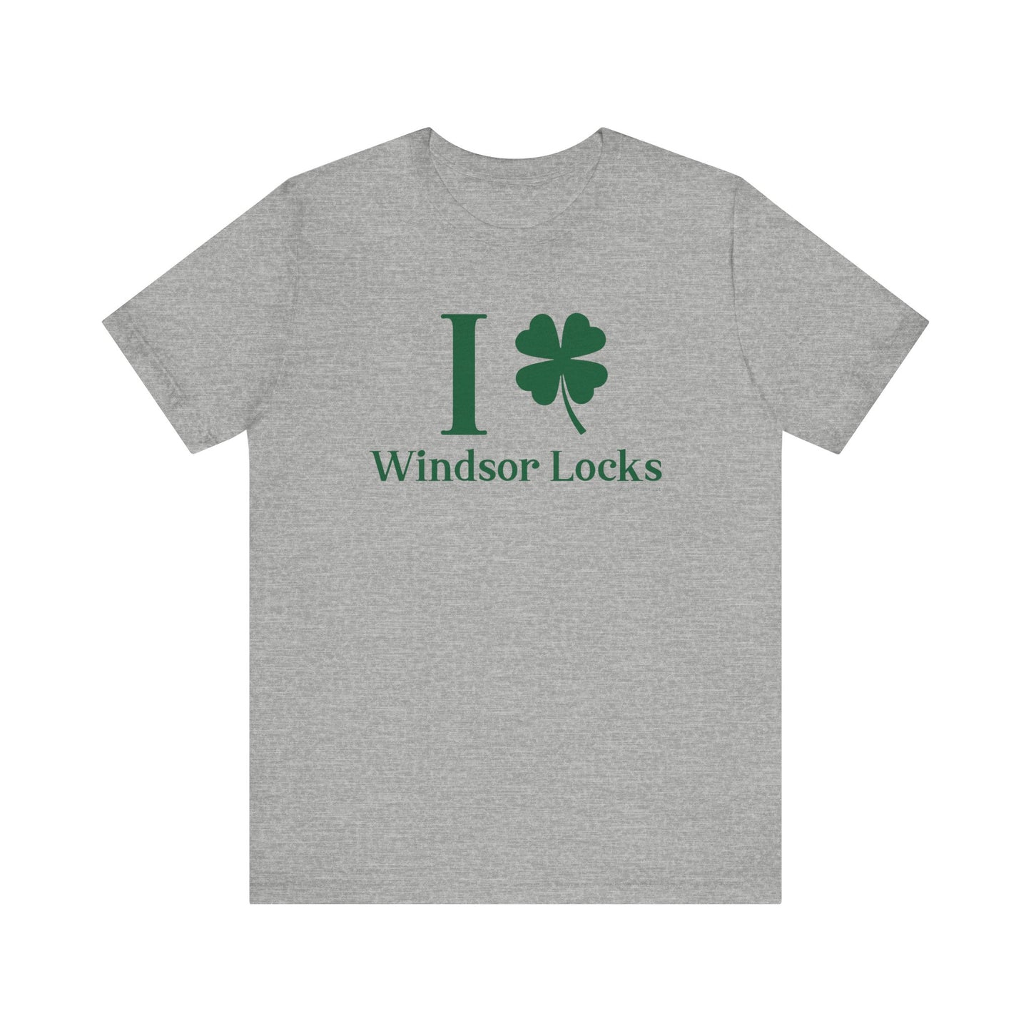 I Clover Windsor Locks Unisex Jersey Short Sleeve T-Shirt