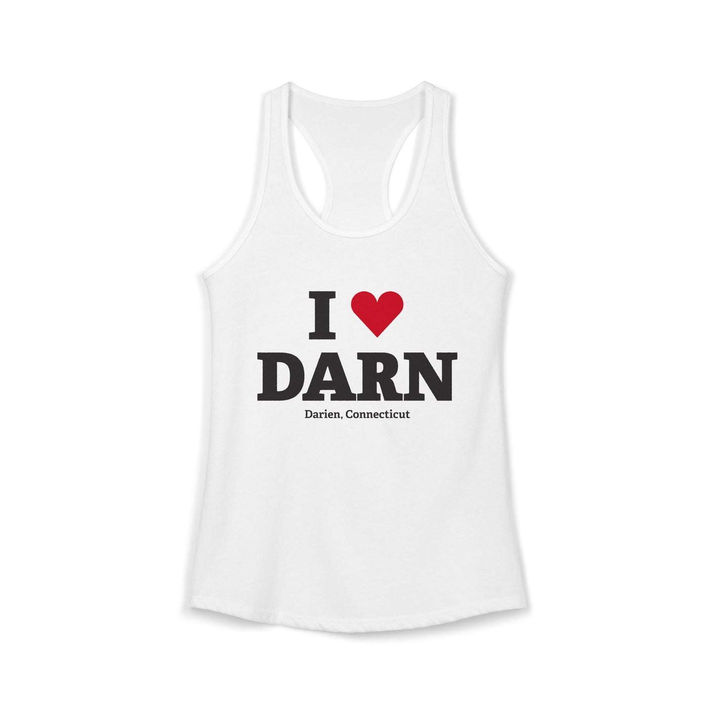 I Heart DARN Women's Ideal Racerback Tank Top