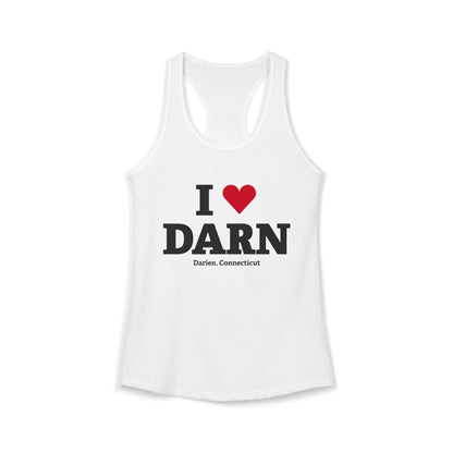 I Heart DARN Women's Ideal Racerback Tank Top