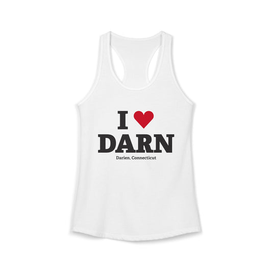I Heart DARN Women's Ideal Racerback Tank Top