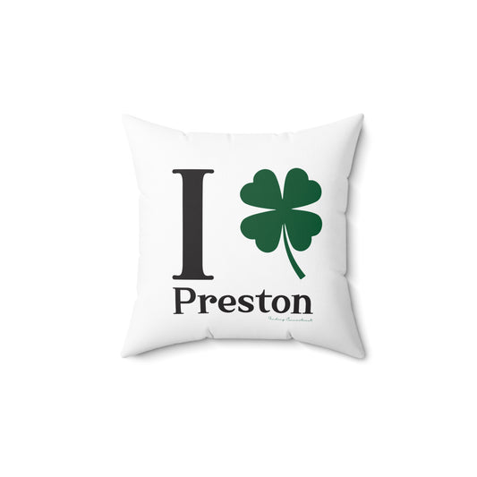 I Clover Preston Spun Polyester Square Pillow
