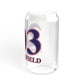 203 New Fairfield Red, White & Blue Sipper Glass, 16oz