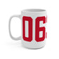06360 Norwich Connecticut Zip Code Mug 15oz