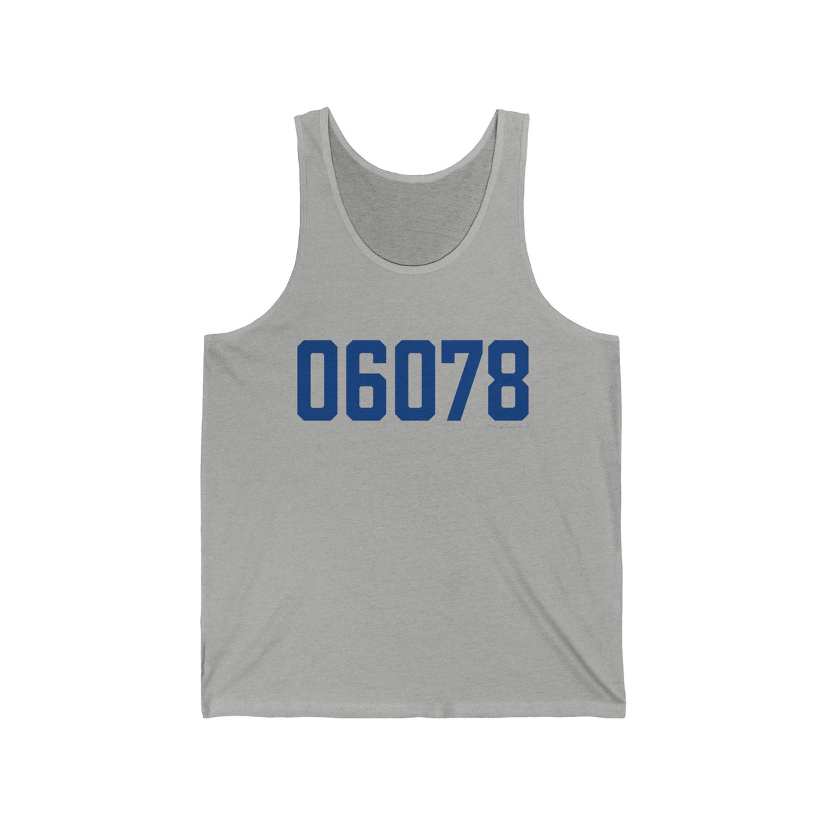 06078 Suffield Connecticut Zip Code Unisex Jersey Tank Top