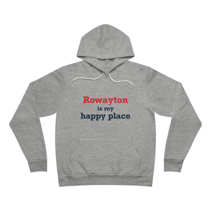 Rowayton is My Happy Place Unisex Sponge Fleece Pullover Hoodie