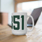 06851 Norwalk Connecticut Zip Code Mug 15oz