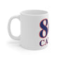 860 Canton Red, White & Blue Mug 11oz