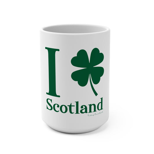 I Clover Scotland Mug 15oz