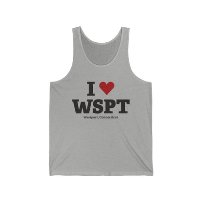 I Heart WSPT Unisex Jersey Tank Top