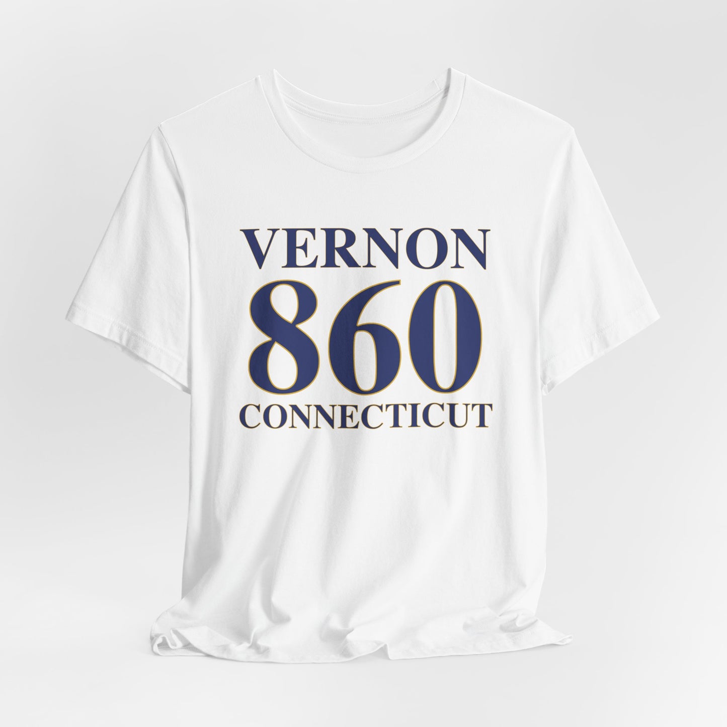 Vernon 860 Connecticut Unisex Jersey Short Sleeve Tee