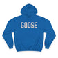 Goose Zip Code Gray & Purple Champion Hoodie
