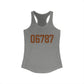 06787 Thomaston Connecticut Zip Code Women's Ideal Racerback Tank Top