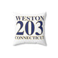 Weston 203 Connecticut  Spun Polyester Square Pillow