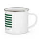 Norwalk Connecticut St. Patrick's Day Flag Enamel Camping Mug