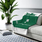 Vintage WCP Exit 64 Sign Sherpa Fleece Blanket