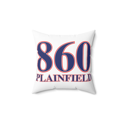 860 Plainfield Red, White & Blue Spun Polyester Square Pillow