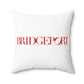 41 Tilt Bridgeport Spun Polyester Square Pillow