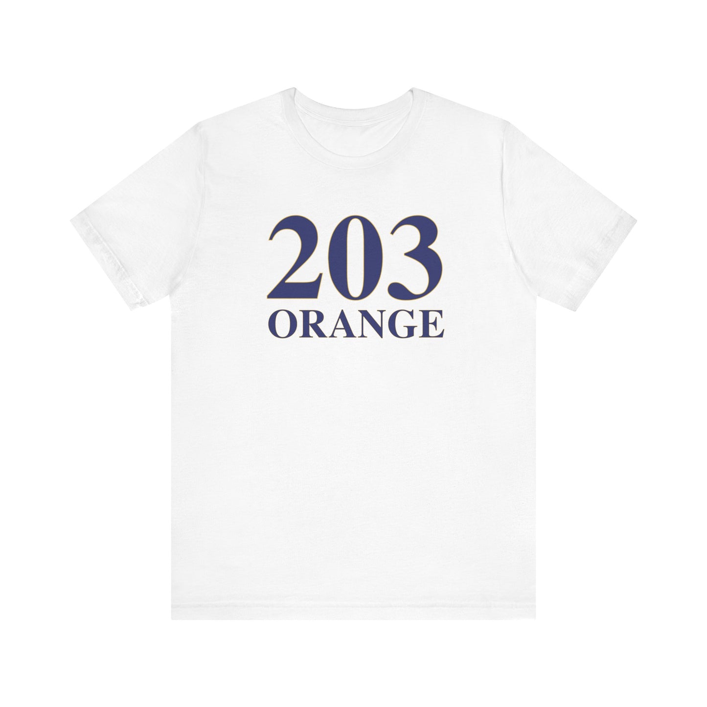 203 Orange Unisex Jersey Short Sleeve T-Shirt