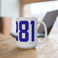 06281 Woodstock Connecticut Zip Code Mug 15oz