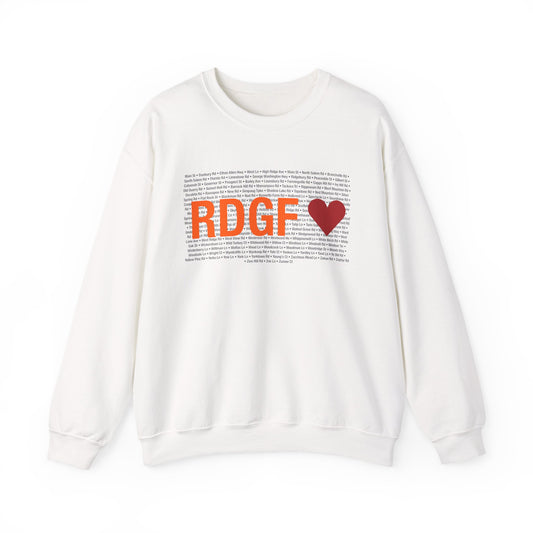 Ridgefield Love Unisex Heavy Blend™ Crewneck Sweatshirt