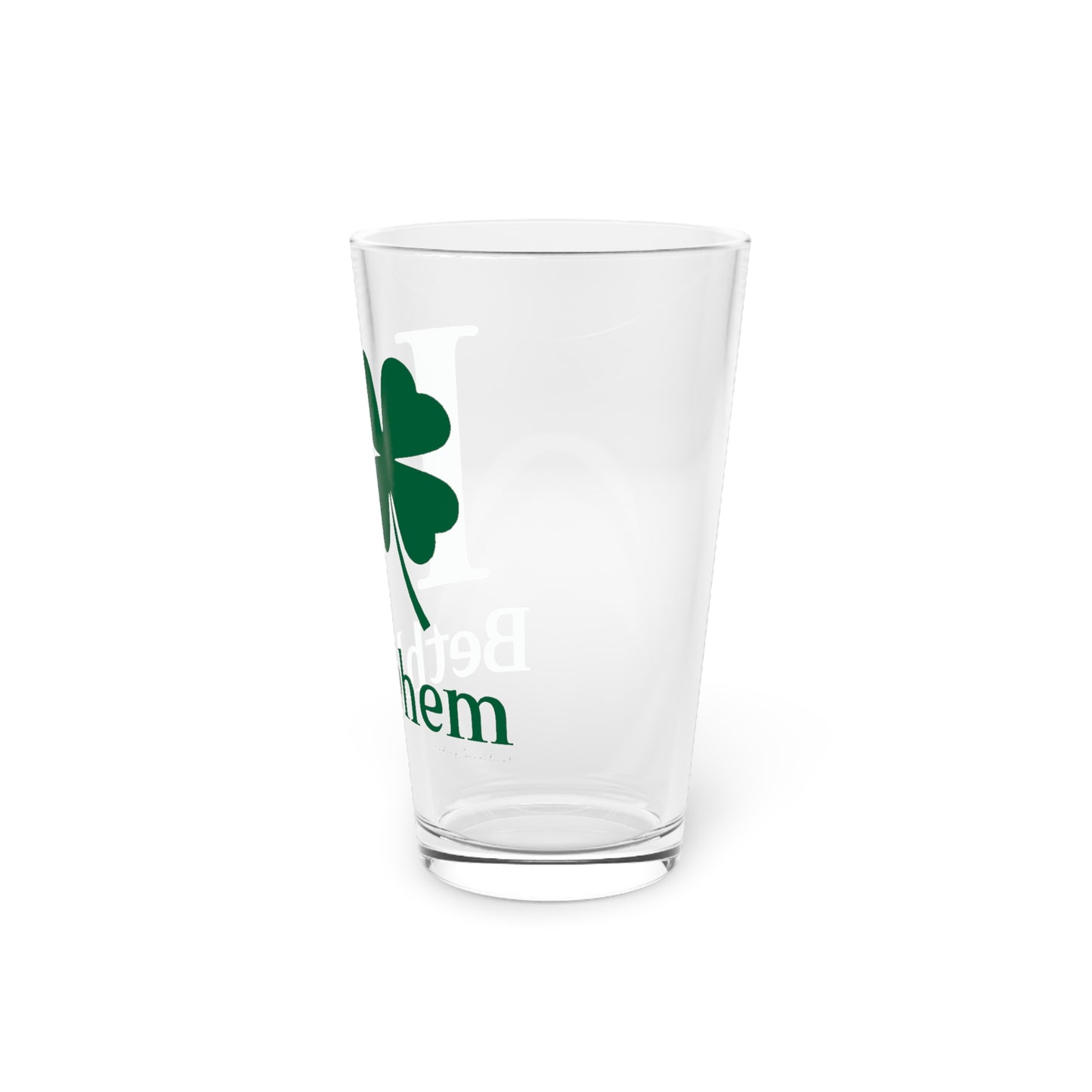 I Clover Bethlehem Pint Glass, 16oz
