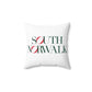 41 Tilt South Norwalk Spun Polyester Square Pillow