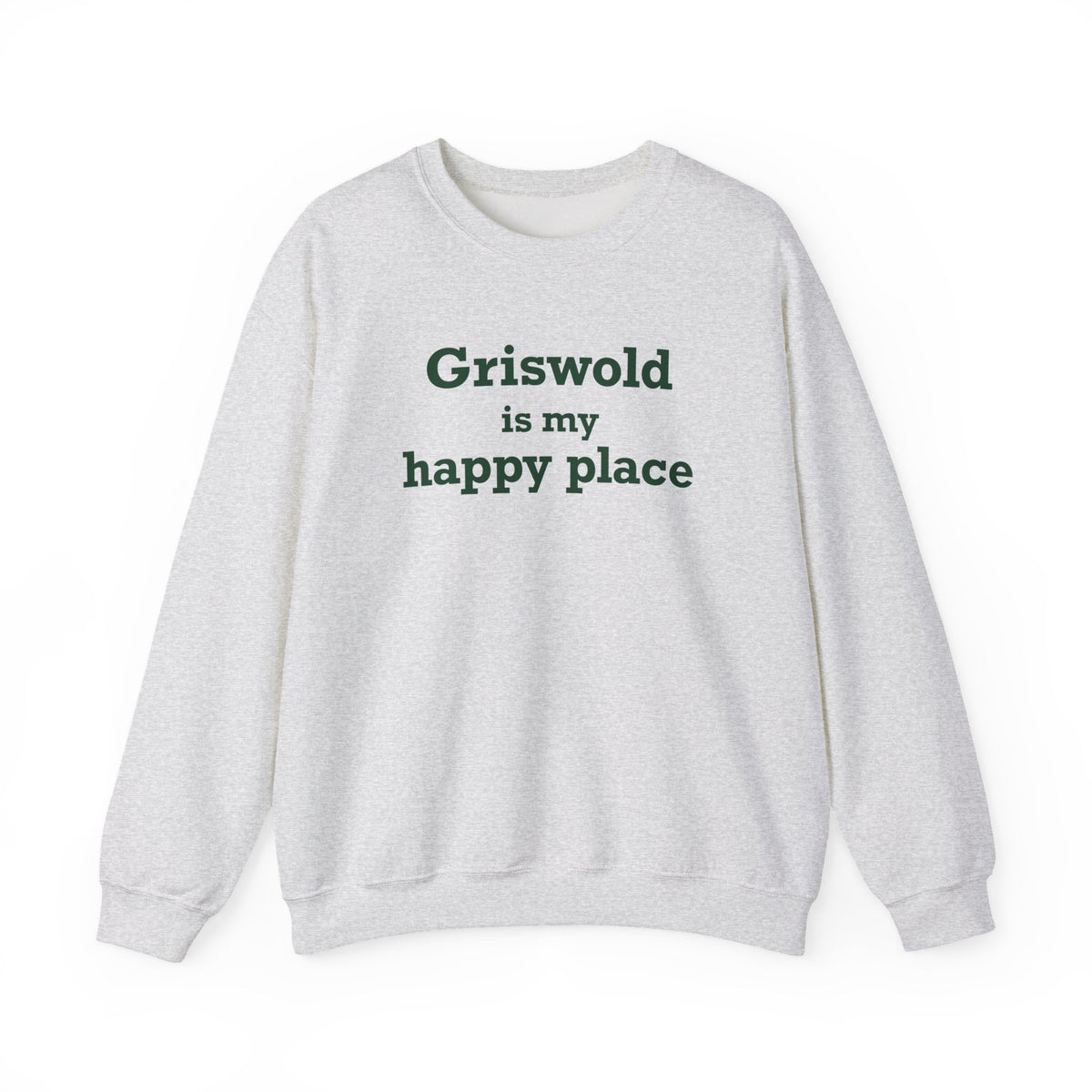 Griswold is My Happy Place Unisex Heavy Blend™ Crewneck Sweatshirt