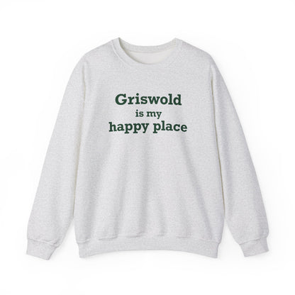 Griswold is My Happy Place Unisex Heavy Blend™ Crewneck Sweatshirt