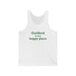 Guilford is My Happy Place Unisex Jersey Tank Top