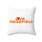 Love Ridgefield Spun Polyester Square Pillow