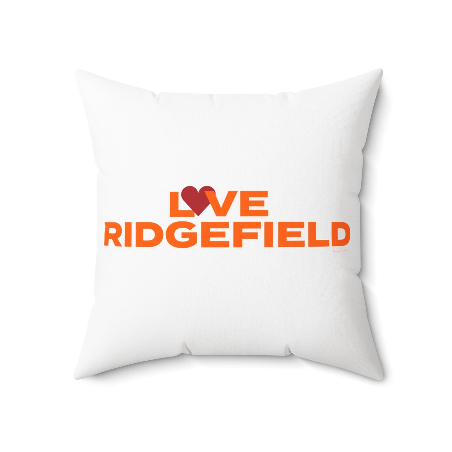 Love Ridgefield Spun Polyester Square Pillow