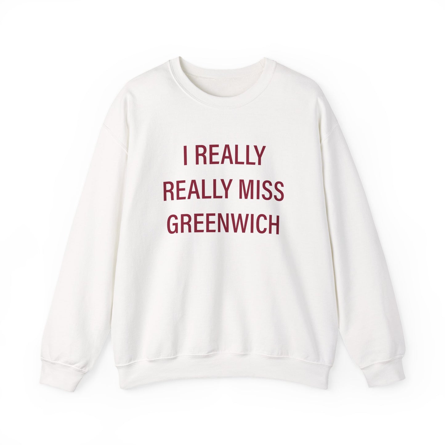 I Really Really Miss Greenwich Unisex Heavy Blend™ Crewneck Sweatshirt