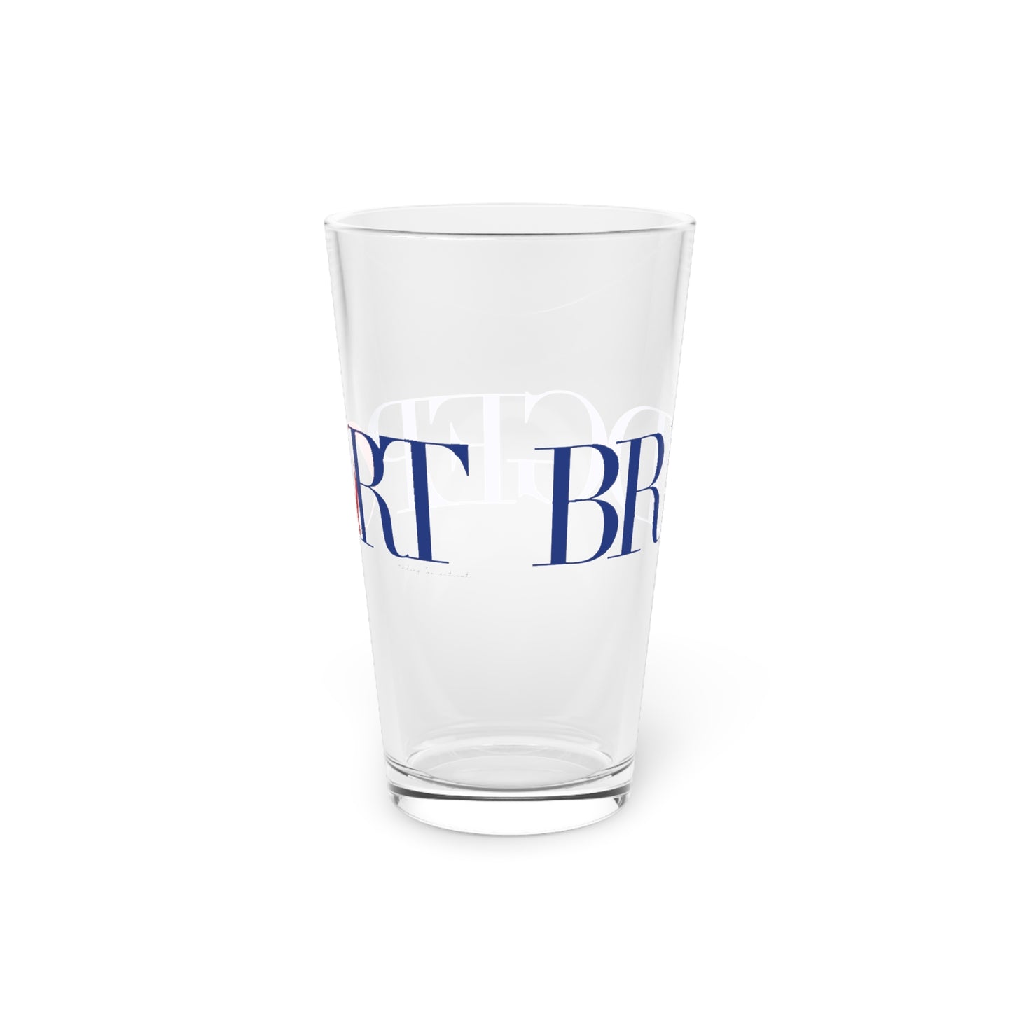 41 Tilt Bridgeport Pint Glass, 16oz