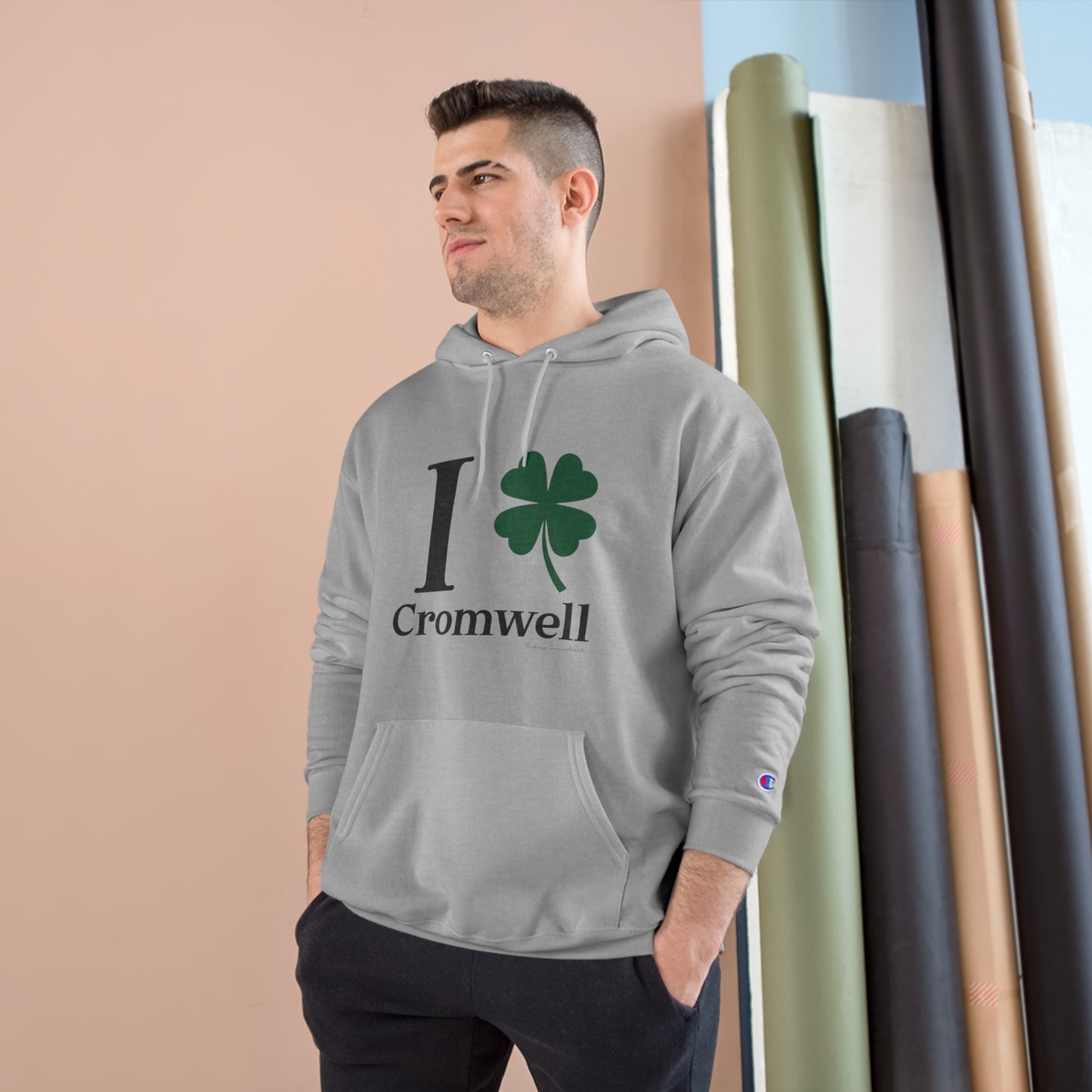 I Clover Cromwell Champion Hoodie