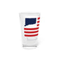 Farmington Connecticut Flag Pint Glass, 16oz