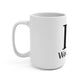 I Clover Woodbury Mug 15oz