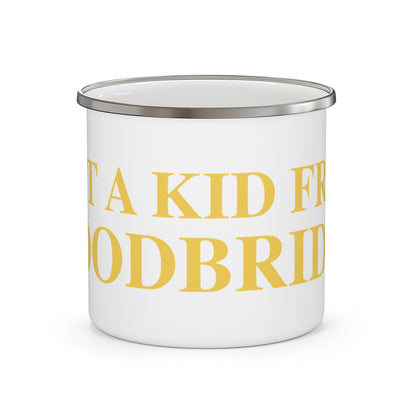 Just a kid from Woodbridge Enamel Camping Mug