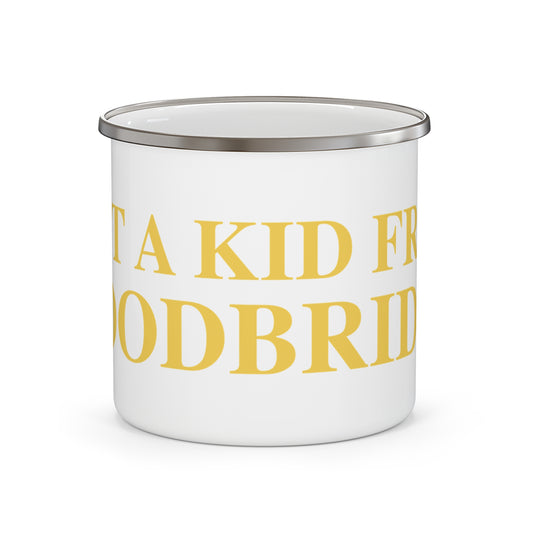 Just a kid from Woodbridge Enamel Camping Mug