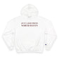 Just a kid from North Haven Champion Hoodie