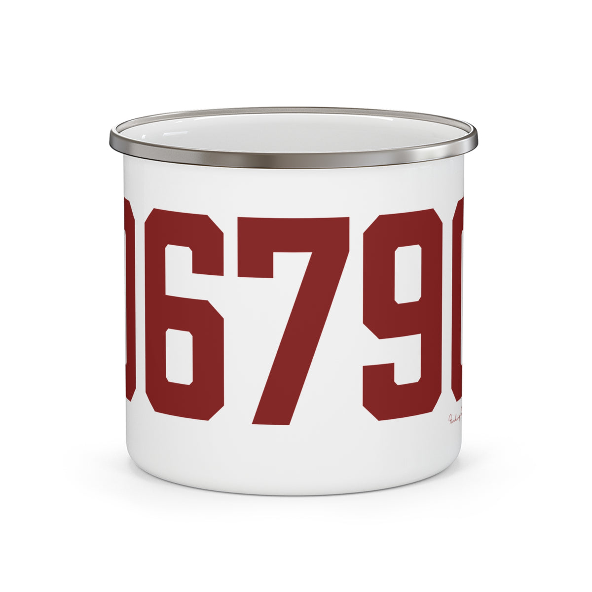 06790 Torrington Connecticut Zip Code Enamel Camping Mug