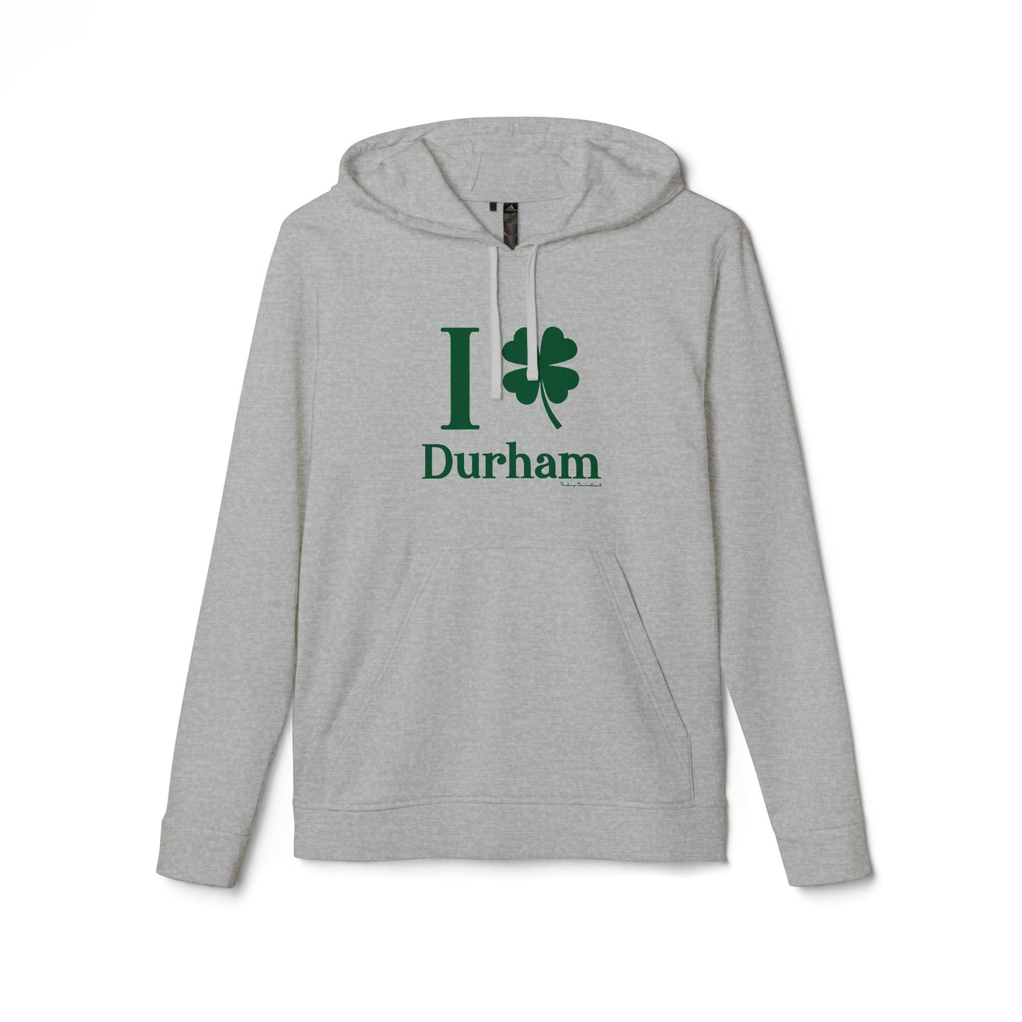 I Clover Durham adidas® Unisex Fleece Hoodie