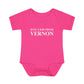 Just a kid from Vernon Infant Baby Rib Bodysuit