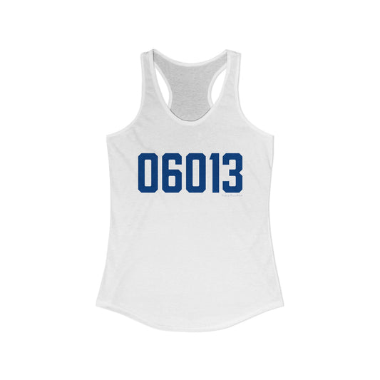 06013 Burlington Connecticut Zip Code Women's Ideal Racerback Tank Top