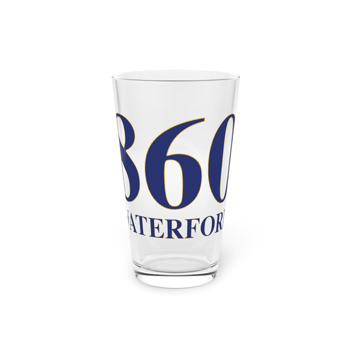 860 Waterford Pint Glass, 16oz