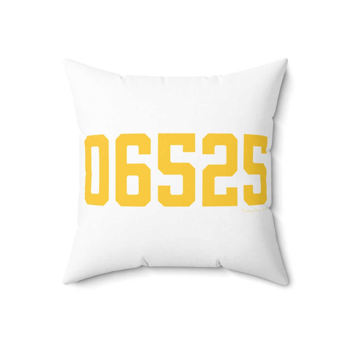 06525 Woodbridge Connecticut Zip Code Polyester Square Pillow