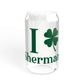 I Clover Sherman Sipper Glass, 16oz
