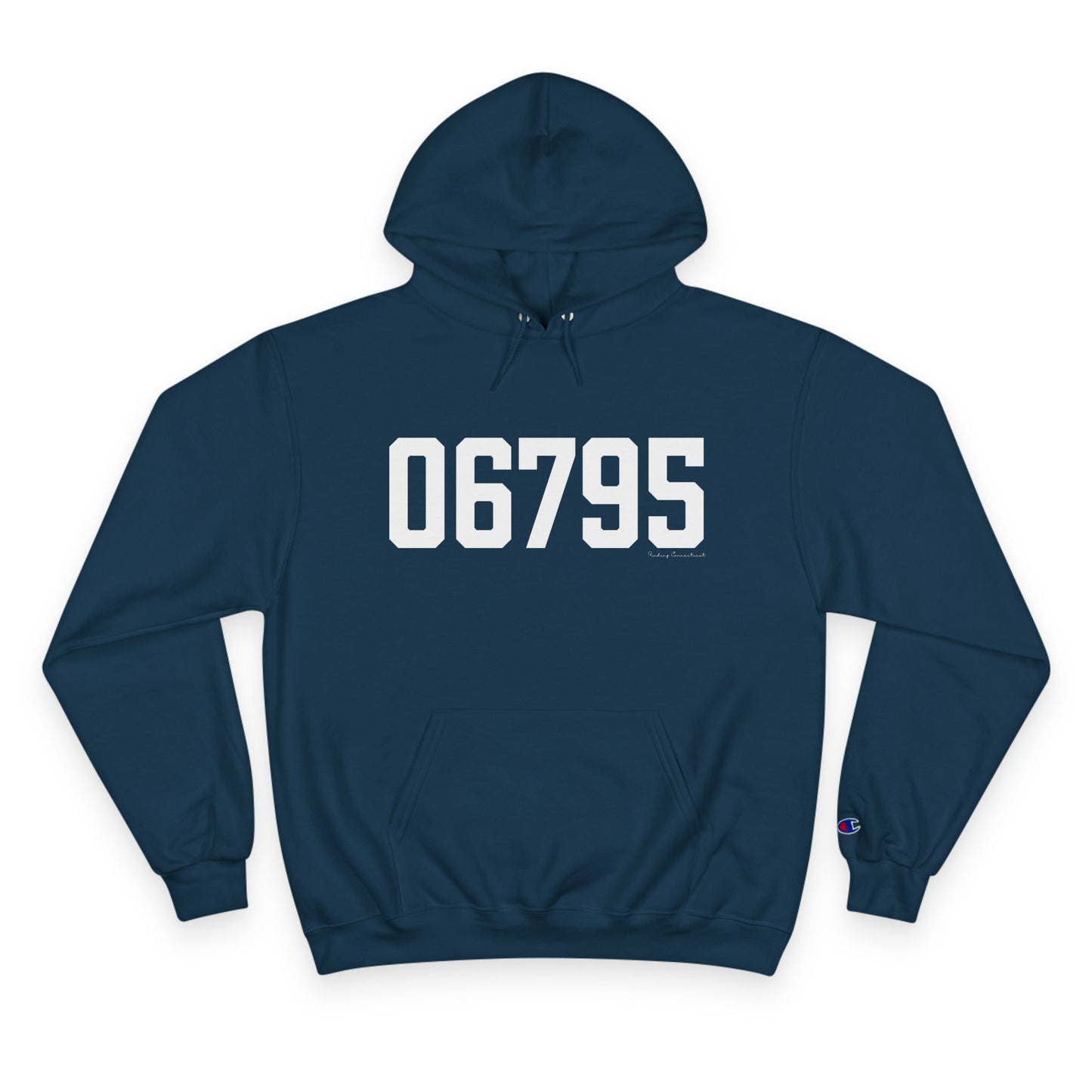 06795 - Watertown CT Zip Code Champion Hoodie