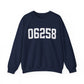 06258 Pomfret CT Zip Code Unisex Heavy Blend™ Crewneck Sweatshirt