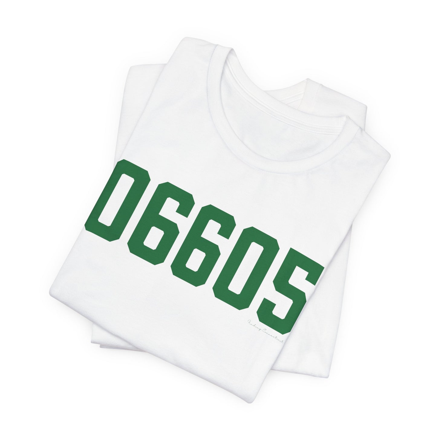 06605 Bridgeport Connecticut Zip Code Unisex Jersey Short Sleeve T-Shirt